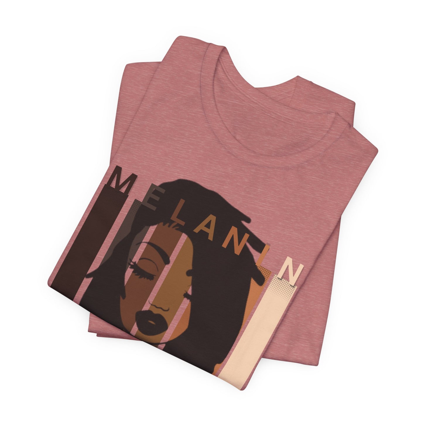 Melanin Loc'd Jersey Short Sleeve Tee