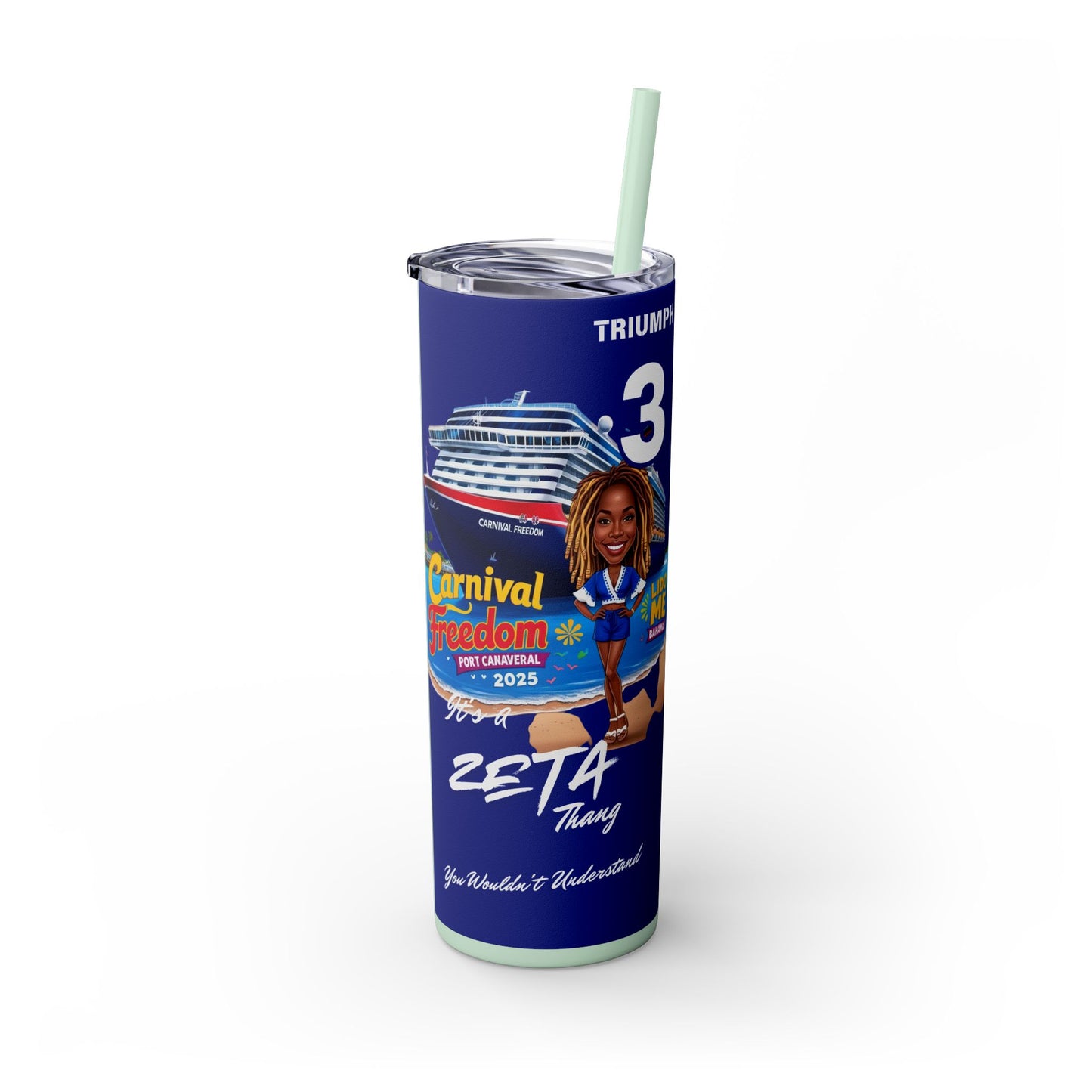 Tumbler - Tre LIDO DECK Beach and Poolside Theme