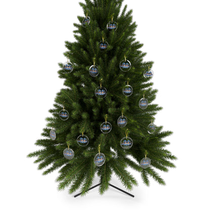 Glass Ornaments Merry Christmas from Thing 1 and 2