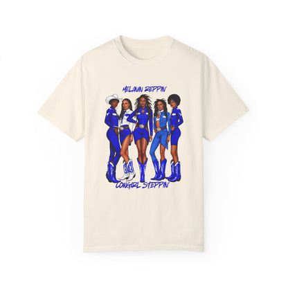 Melanin Steppin' Unisex T-Shirt - Stylish, Comfortable & Empowering
