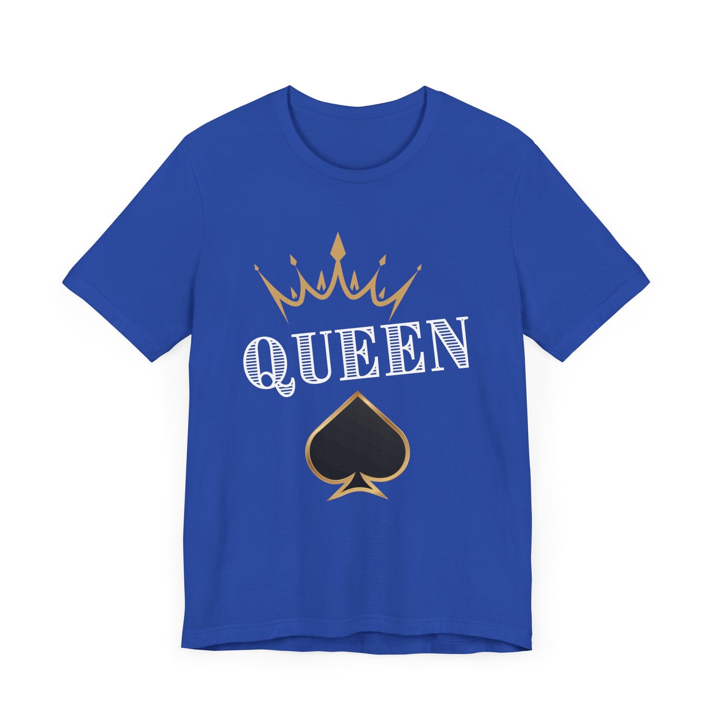Queen Spades Tee - Unisex Jersey Short Sleeve