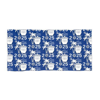 Cruise Squad 2025 Beach Towel