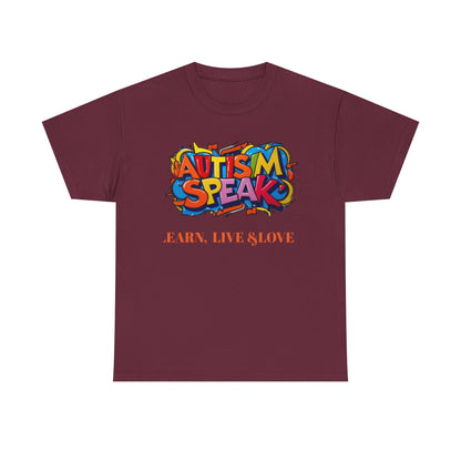 Autism Speaks Unisex Tee - Listen Learn Love