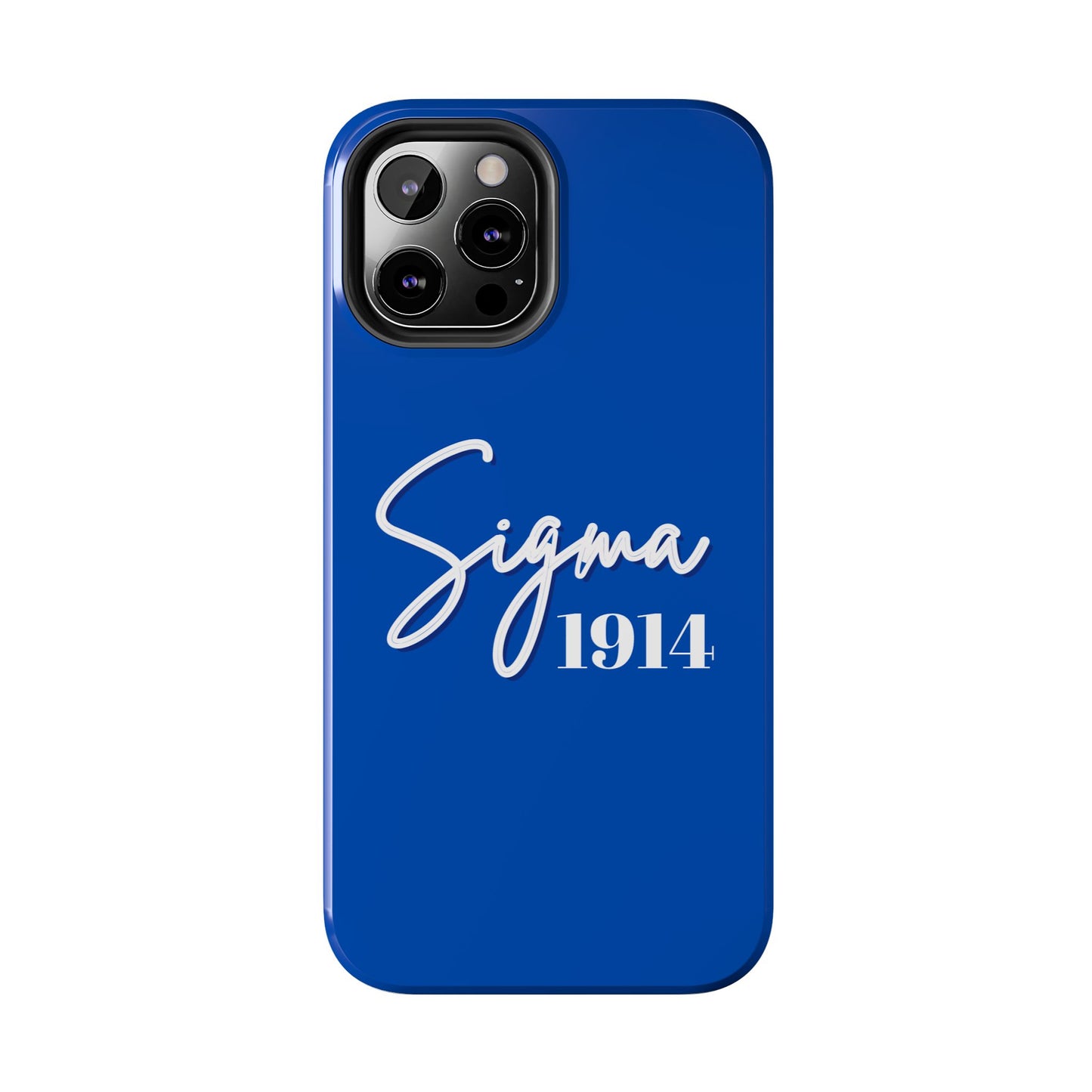 Phone Case -Sigma 1914 Fraternity White & Royal Blue