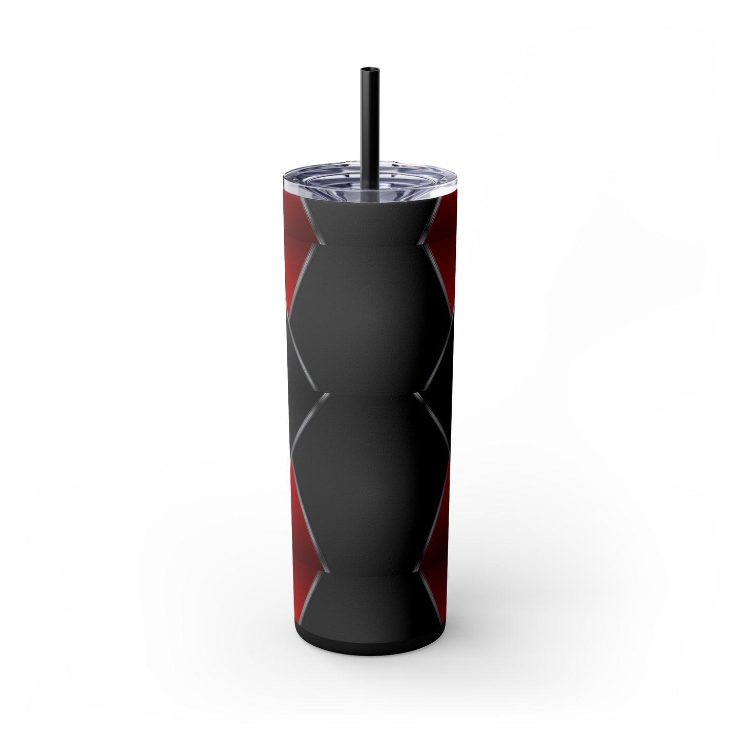 DANGER Skinny Tumbler with Straw, 20oz