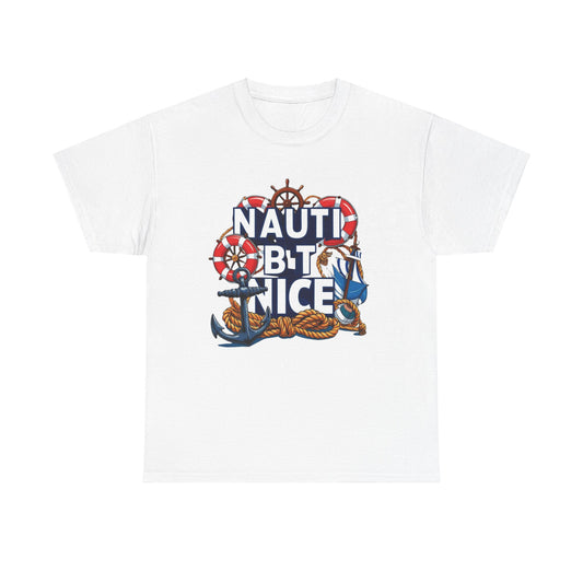 Nautical Unisex Tee - NAUTI BUT NICE Design