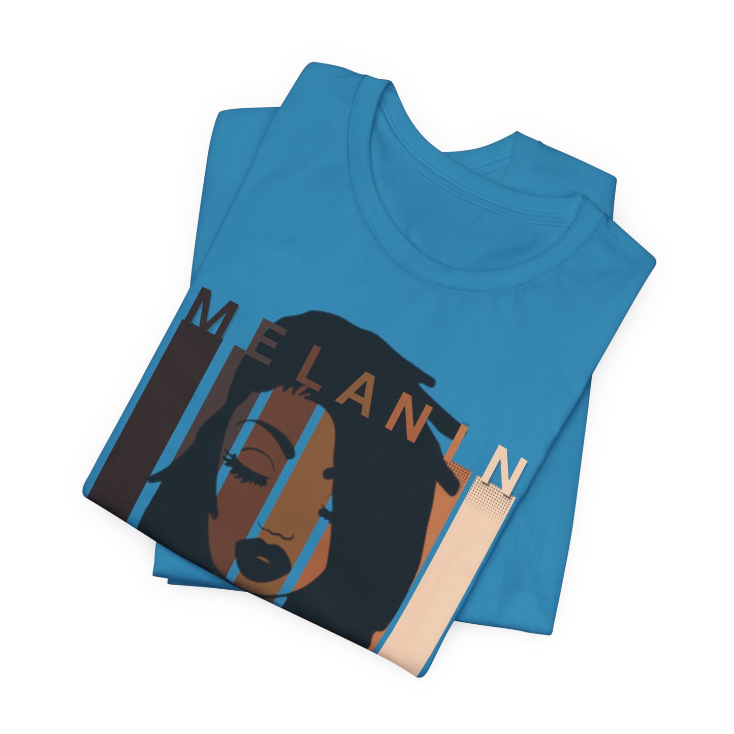 Melanin Loc'd Jersey Short Sleeve Tee
