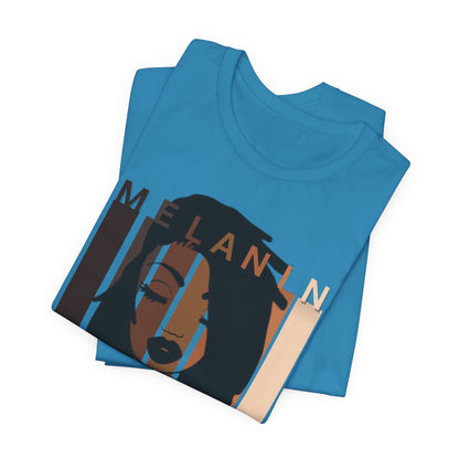 Melanin Loc'd Jersey Short Sleeve Tee