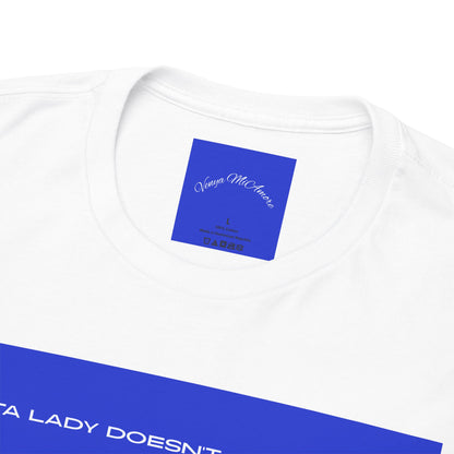 Finer and Free Zeta Lady Unisex Heavy Cotton Tee - 1920 Commemorative T-Shirt