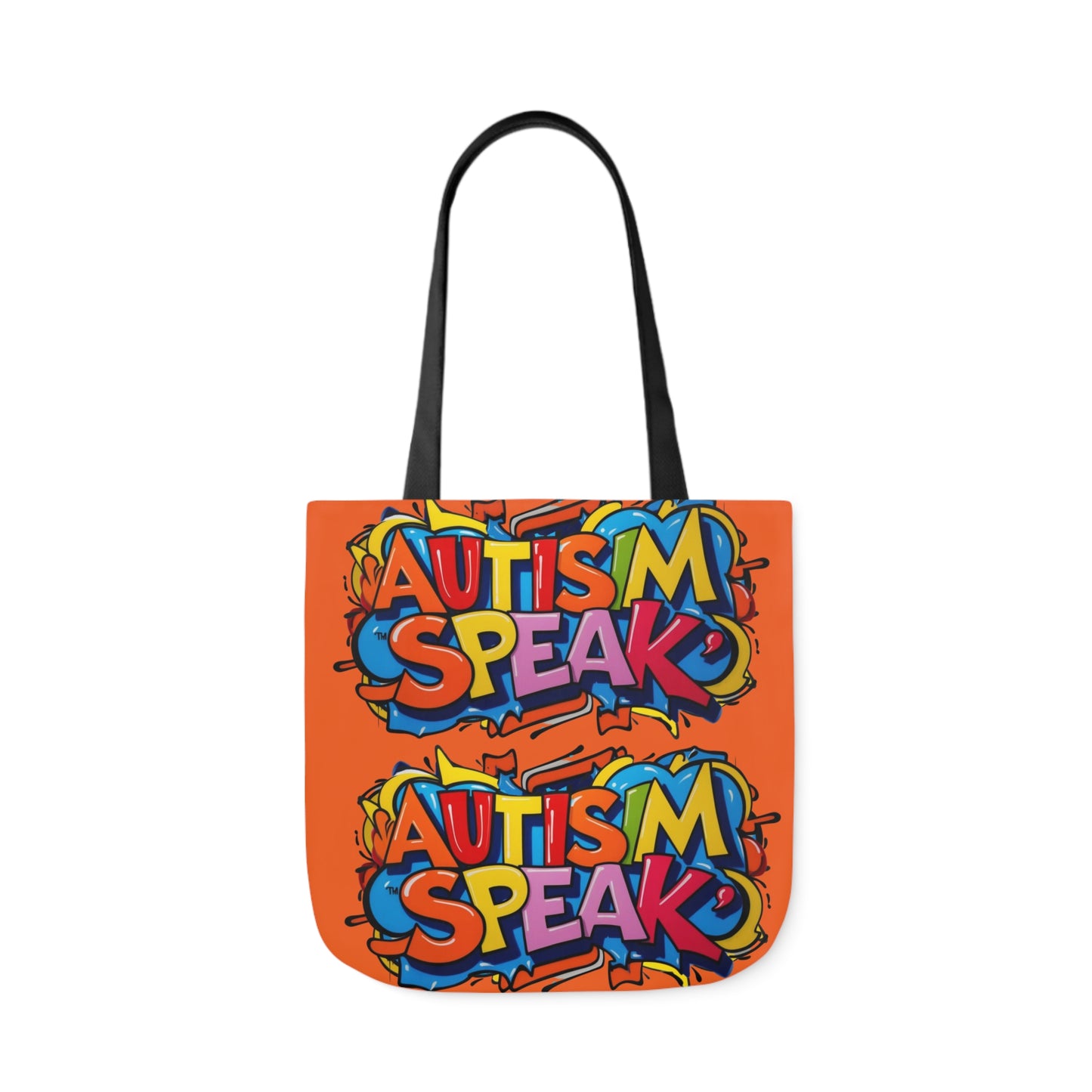Autism Awareness Canvas Tote Bag,