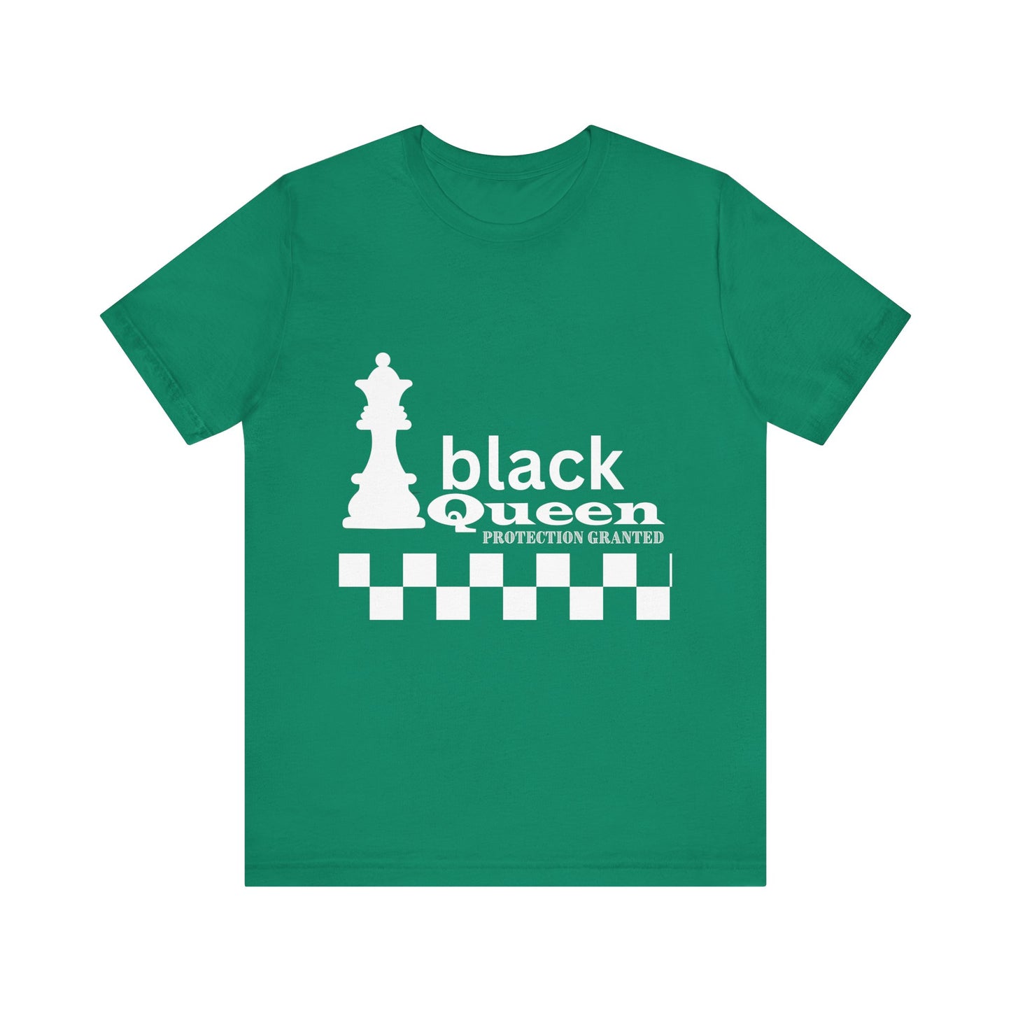 Black Queen Chess Tee - Unisex Jersey Short Sleeve