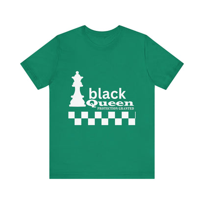 Black Queen Chess Tee - Unisex Jersey Short Sleeve