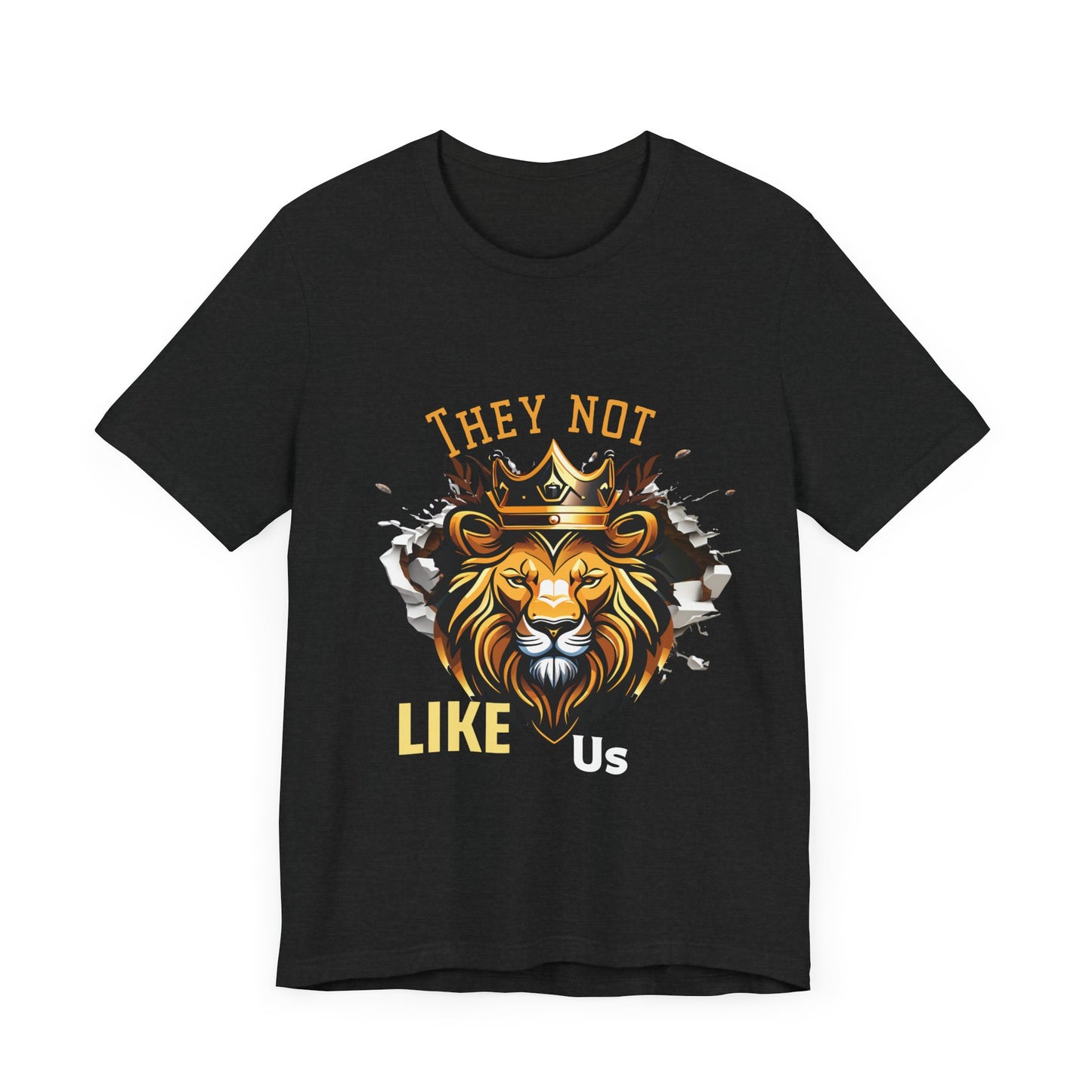 They Not Like Us -Lion Royalty Unisex Jersey Short Sleeve Tee