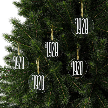 Zeta Inspired Acrylic Christmas Ornaments