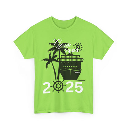 T-Shirt Cruise Squad 2025 Family Friends Girl's Trip Memory Maker