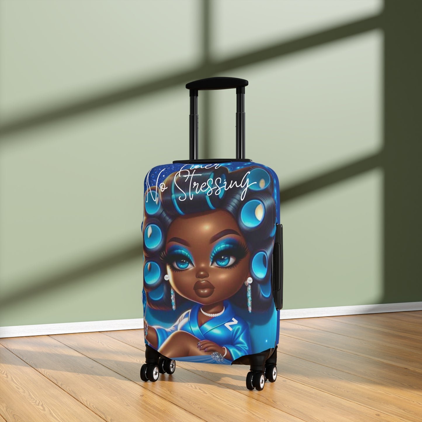 Finer No Stressing Luggage Cover