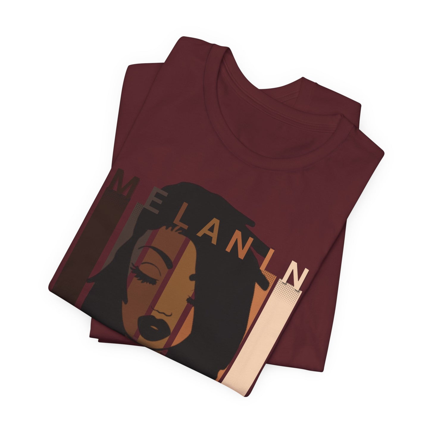 Melanin Loc'd Jersey Short Sleeve Tee
