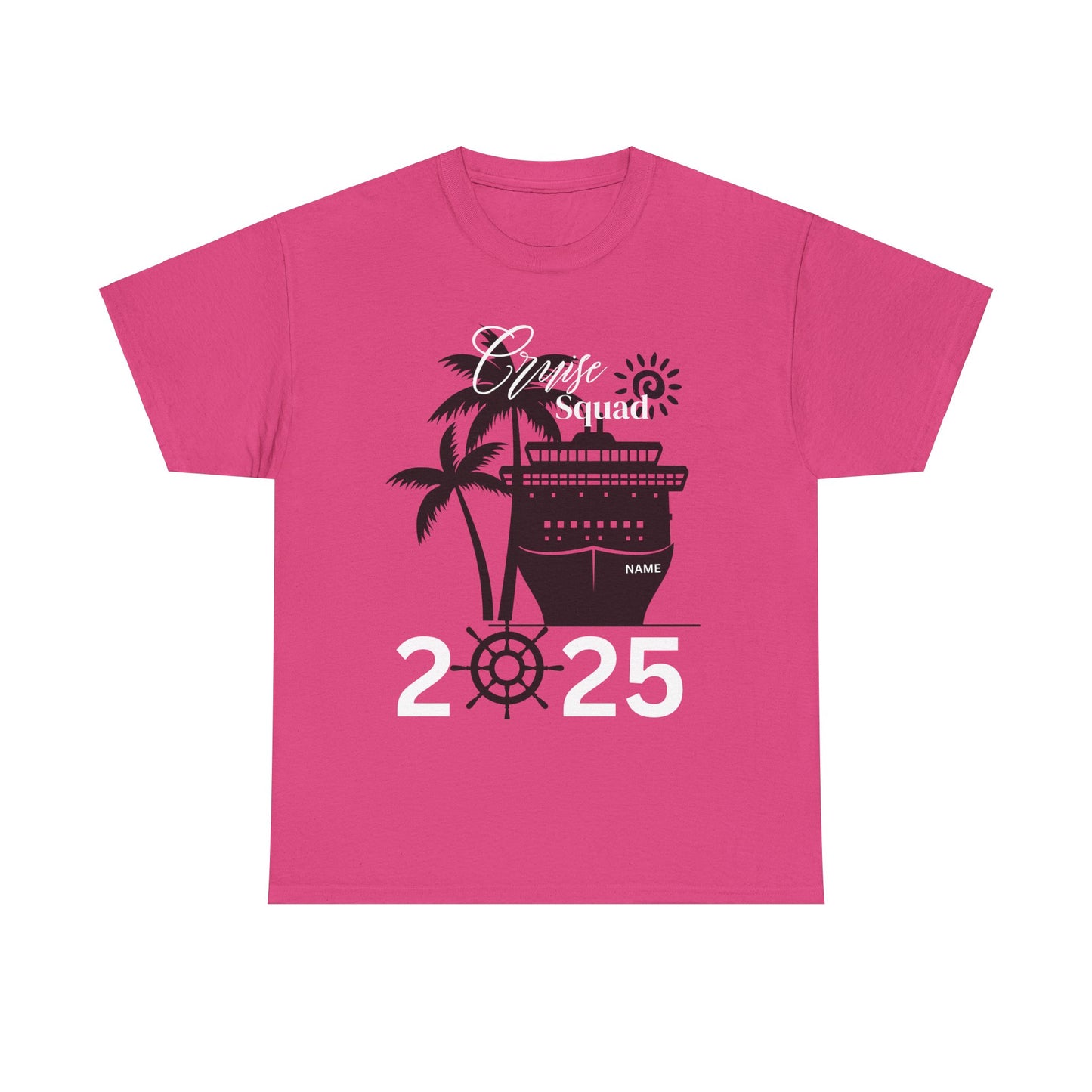 T-Shirt Cruise Squad 2025 Family Friends Girl's Trip Memory Maker