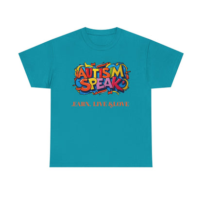 Autism Speaks Unisex Tee - Listen Learn Love