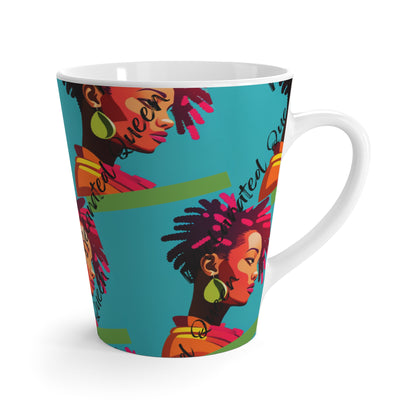 Melanated Queen Latte' Mug