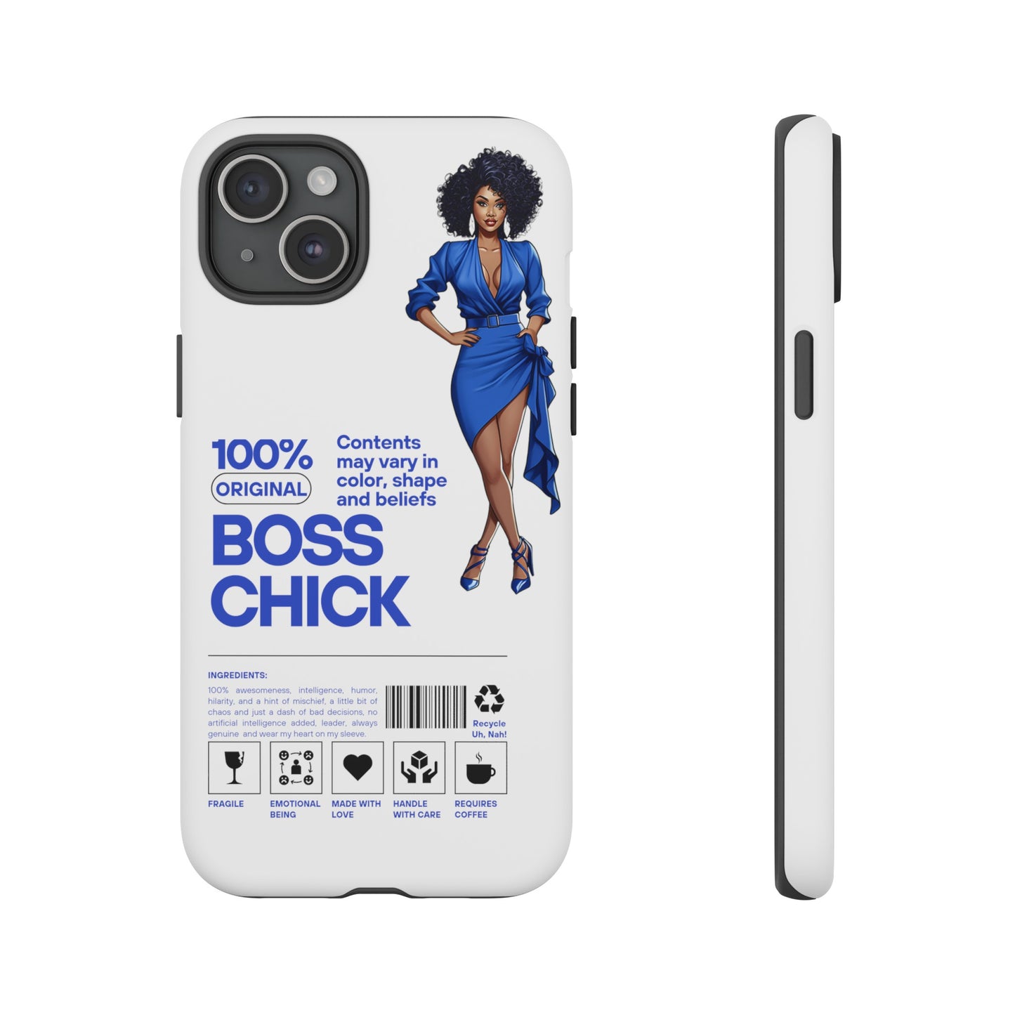 Boss Chick Label Tough Cases