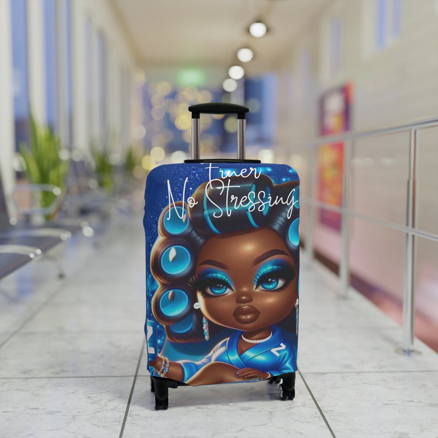 Finer No Stressing Luggage Cover