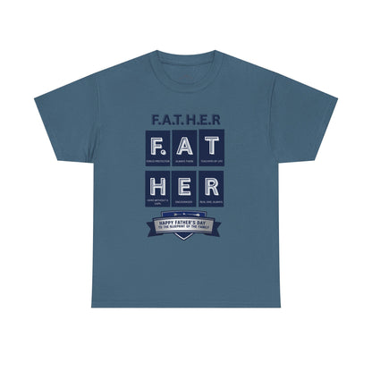 Father Acronym Unisex Tee, Dad Gift, Father's Day Shirt, Fierce Protector, Always There, Teacher of Life, Hero Without a
