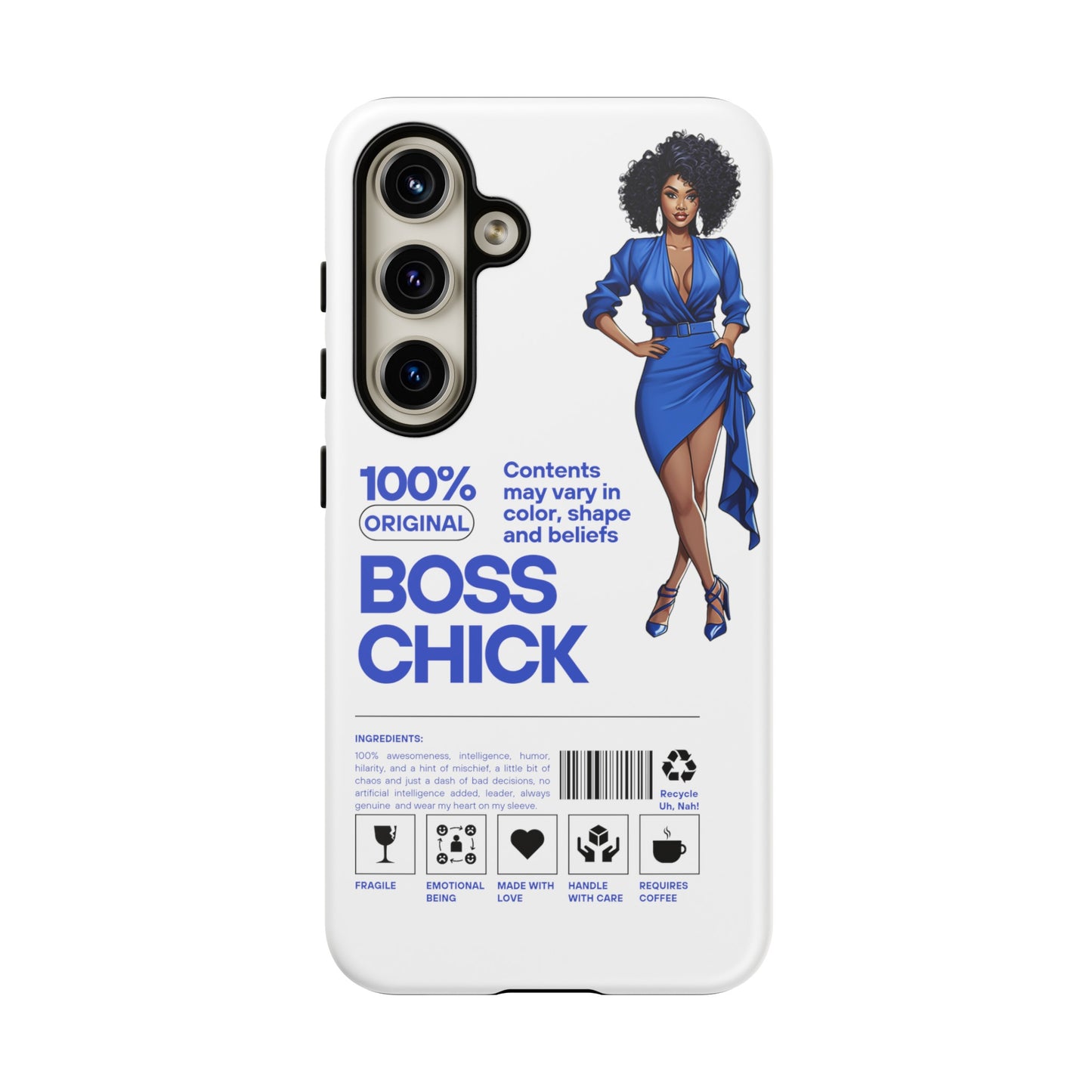 Boss Chick Label Tough Cases