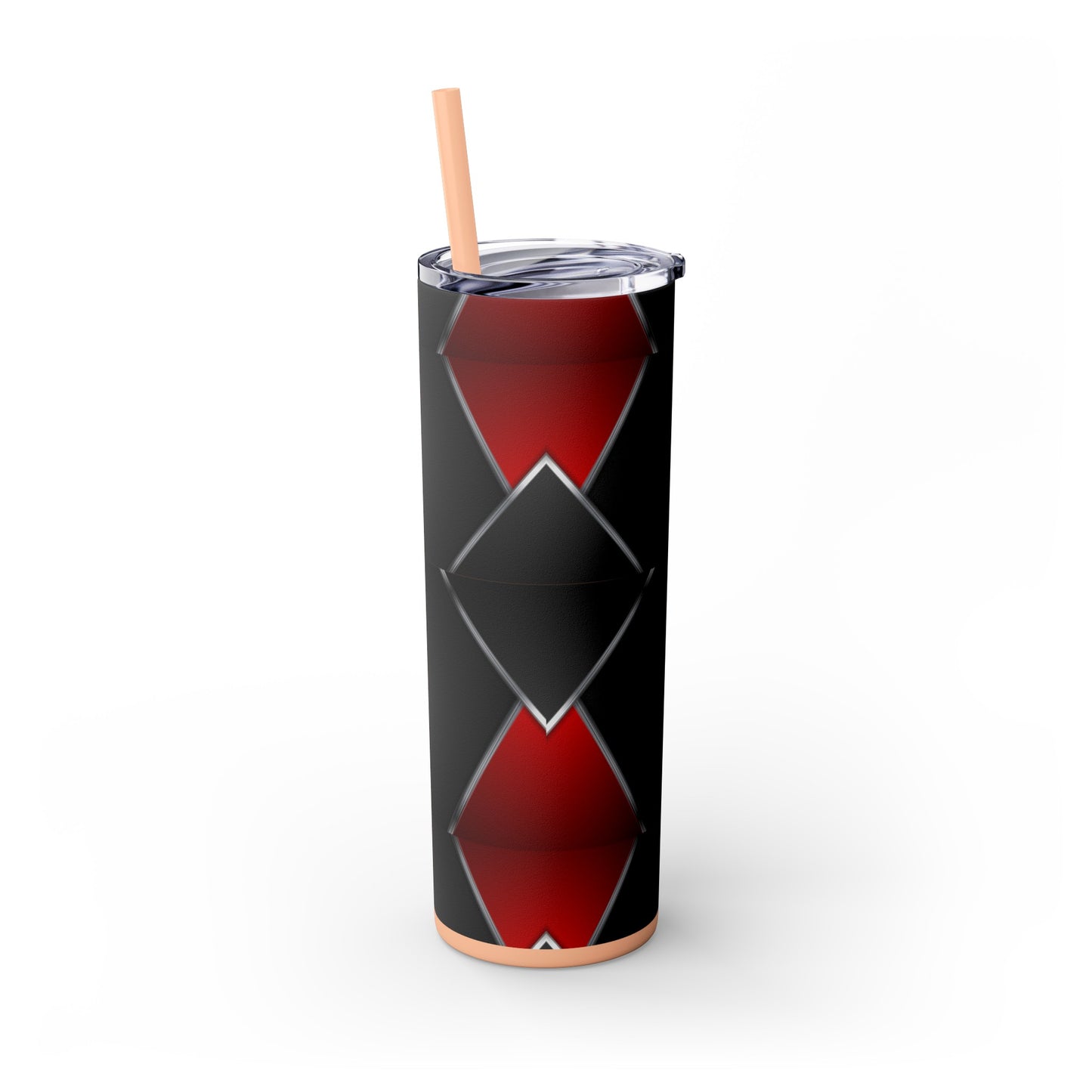 DANGER Skinny Tumbler with Straw, 20oz