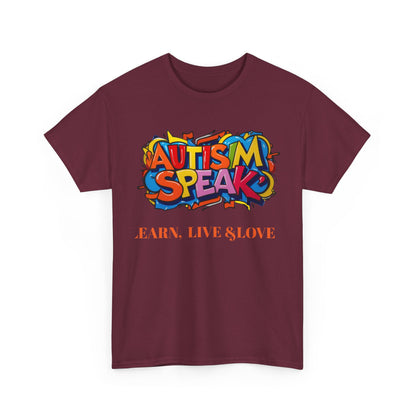 Autism Speaks Unisex Tee - Listen Learn Love
