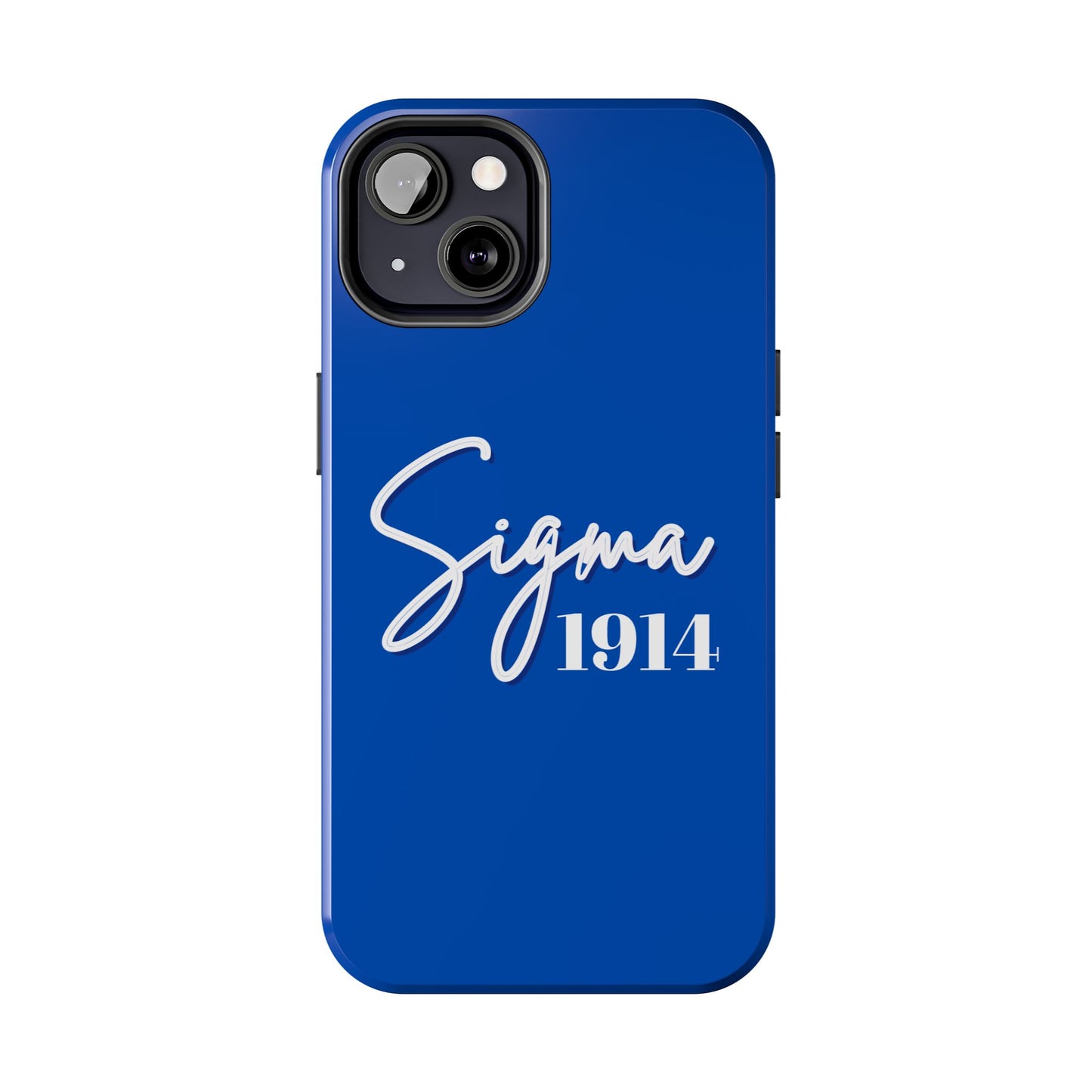 Phone Case -Sigma 1914 Fraternity White & Royal Blue