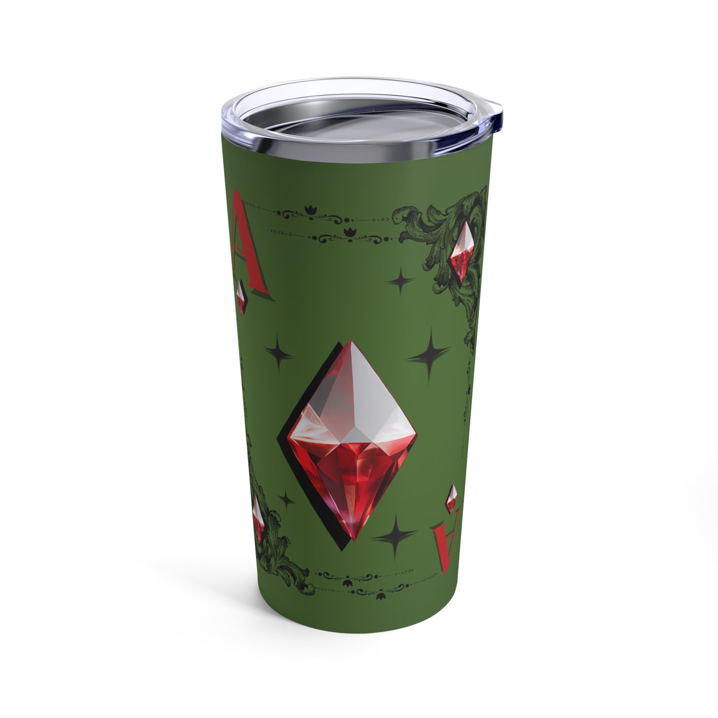 Ace of Diamond (Green)Tumbler 20oz