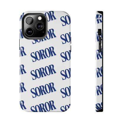 Phone Case - Soror White & Royal Blue