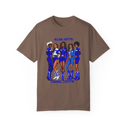Melanin Steppin' Unisex T-Shirt - Stylish, Comfortable & Empowering