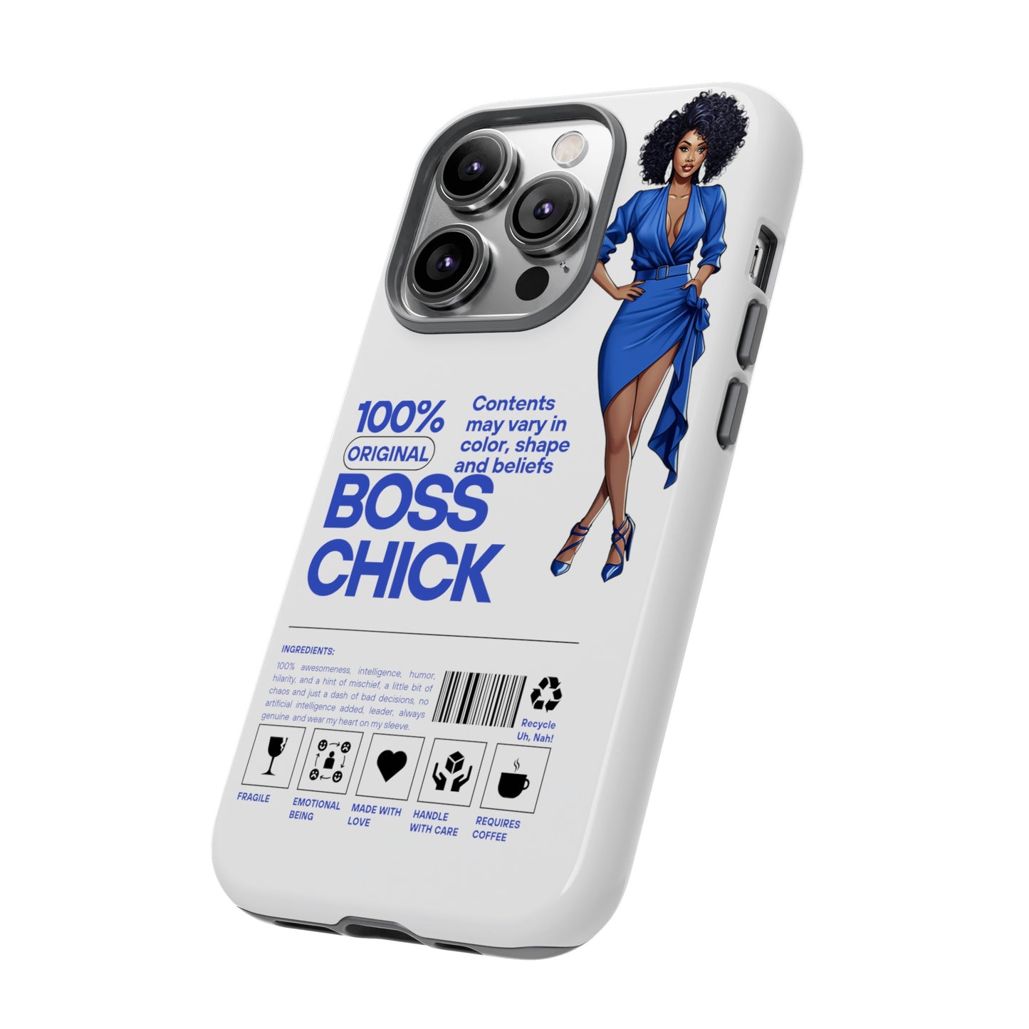 Boss Chick Label Tough Cases