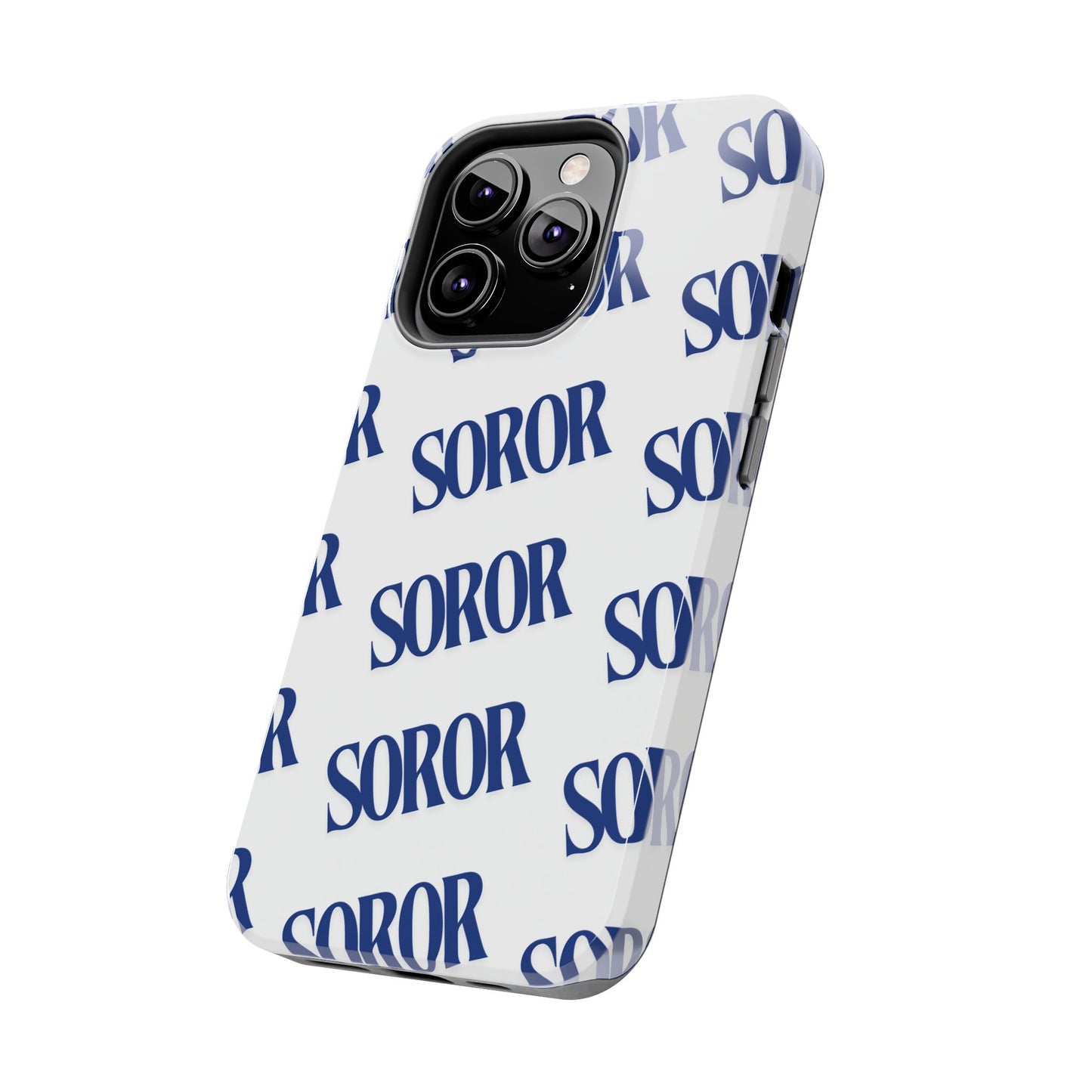 Phone Case - Soror White & Royal Blue