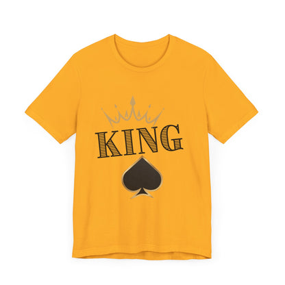 King Spades Tee - Unisex Jersey Short Sleeve