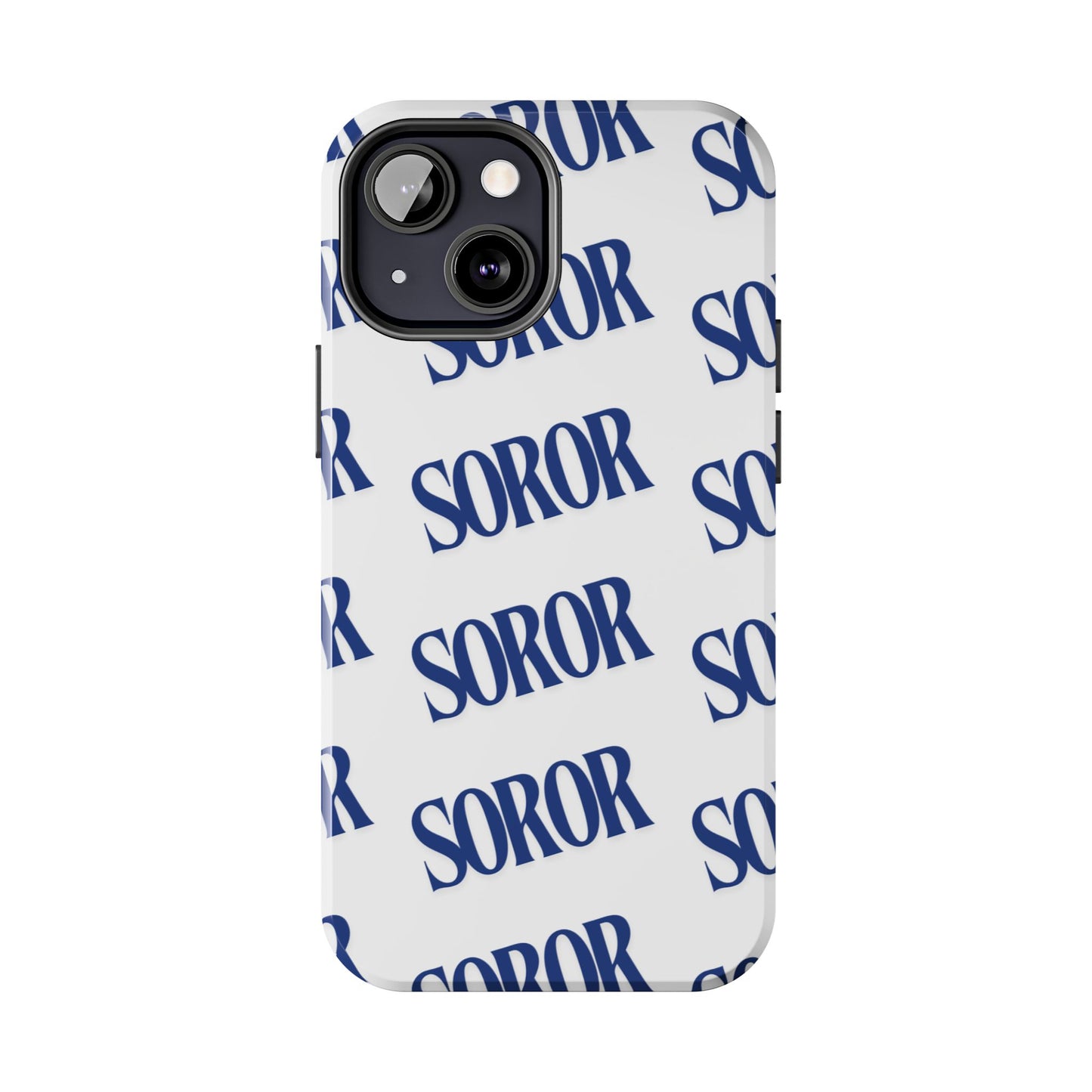 Phone Case - Soror White & Royal Blue