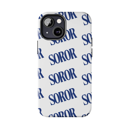 Phone Case - Soror White & Royal Blue