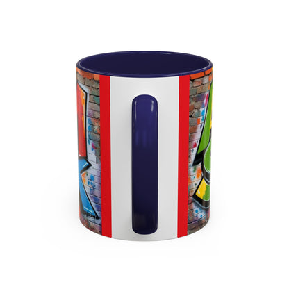 Coffee Mug - Autism Speak Graffiti Style Design