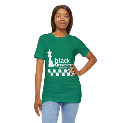 Black Queen Chess Tee - Unisex Jersey Short Sleeve