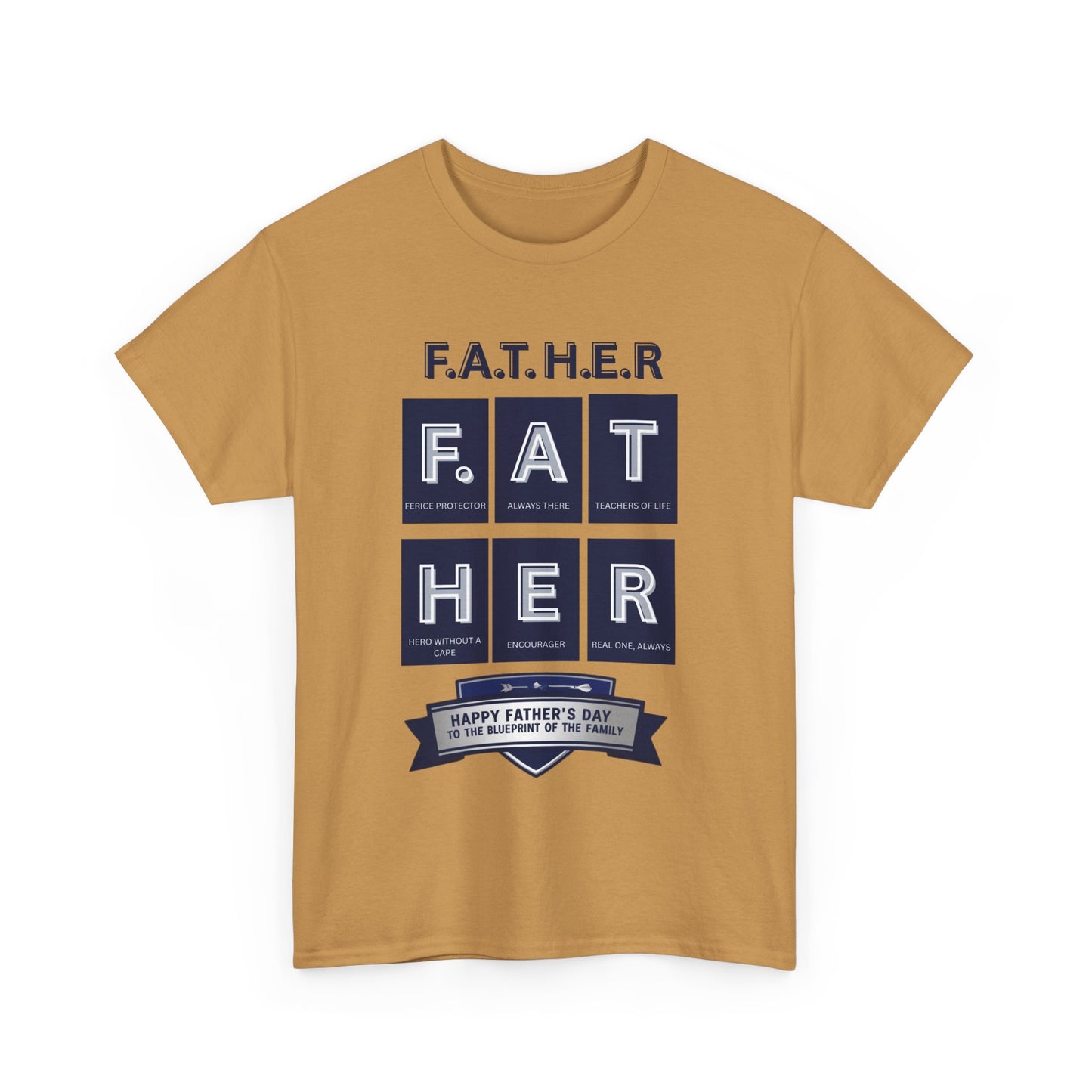 Father Acronym Unisex Tee, Dad Gift, Father's Day Shirt, Fierce Protector, Always There, Teacher of Life, Hero Without a
