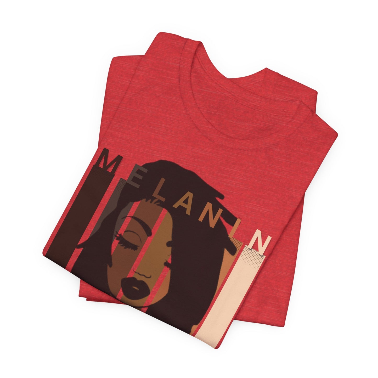 Melanin Loc'd Jersey Short Sleeve Tee