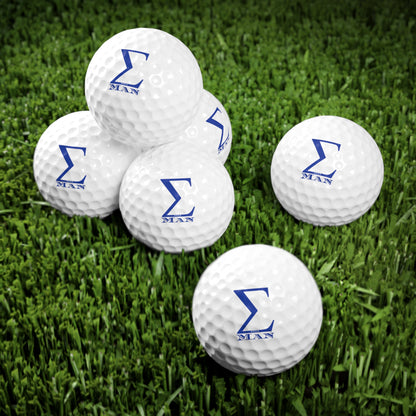 Sigma Golf Balls, 6pcs
