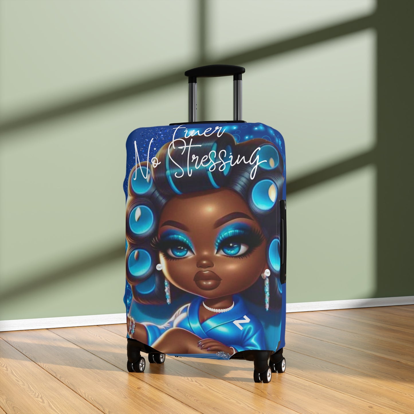 Finer No Stressing Luggage Cover