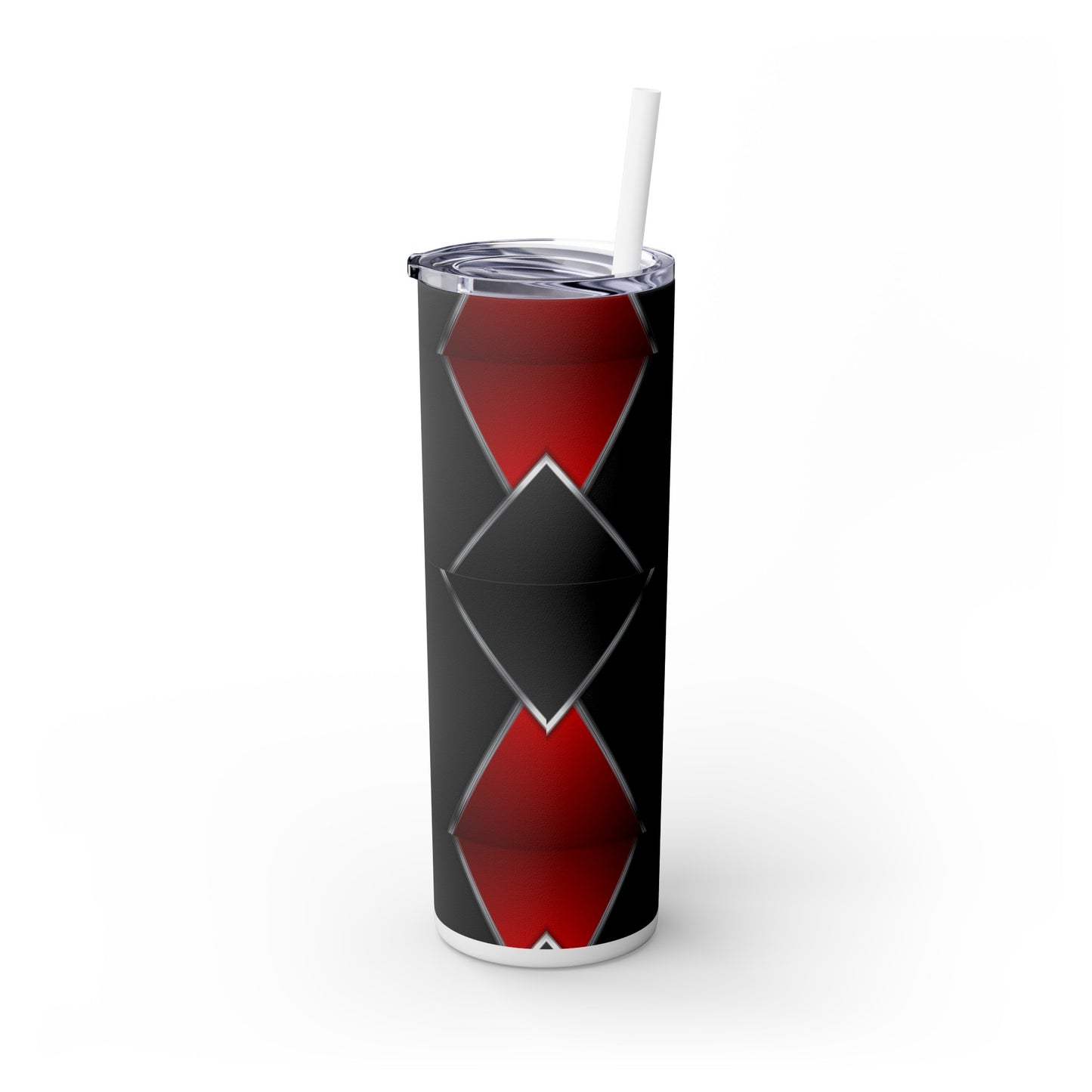 DANGER Skinny Tumbler with Straw, 20oz