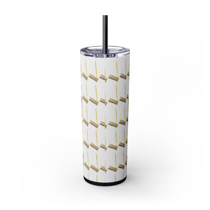 "Will you be my Bridesmaid?" Skinny Tumbler with Straw, 20oz