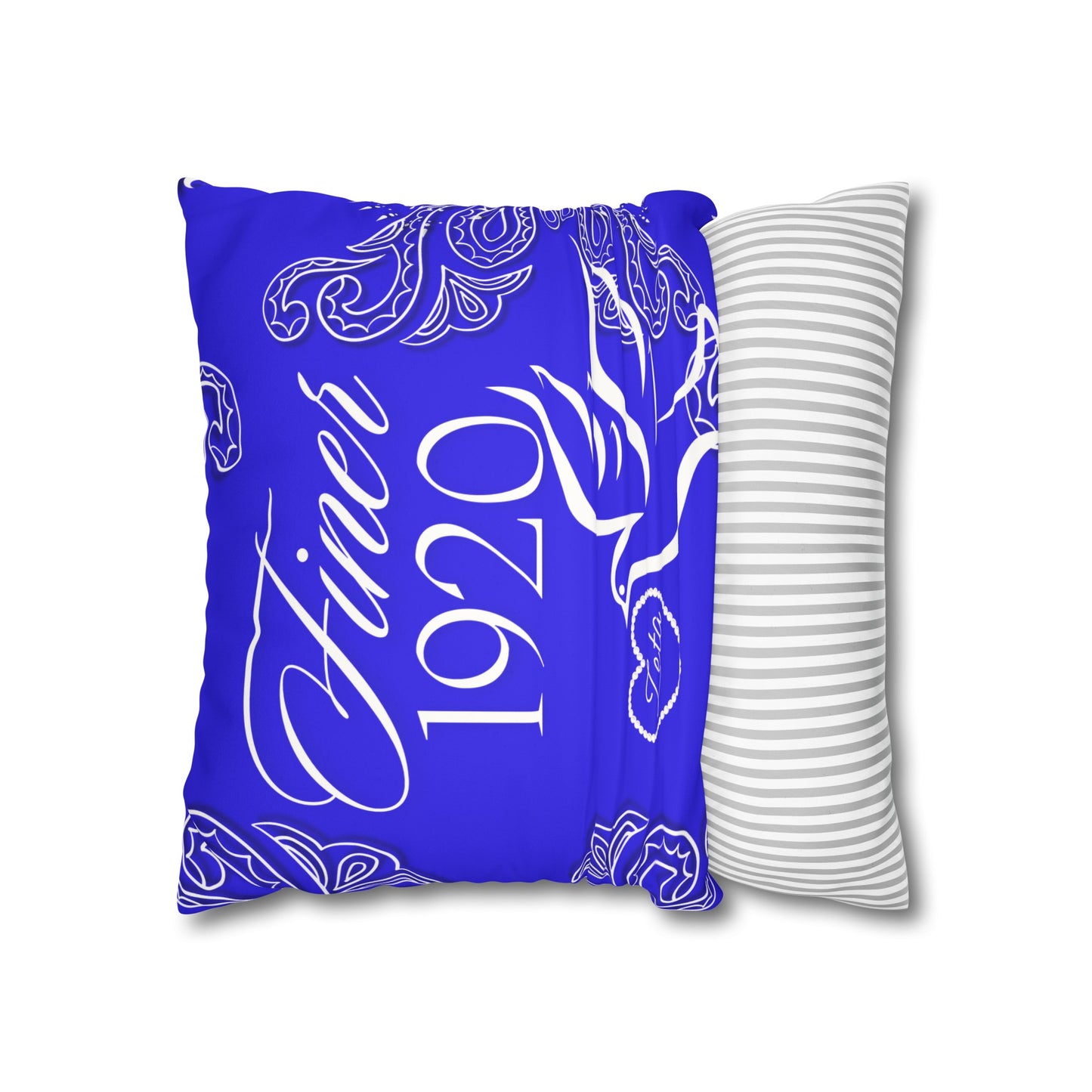 Scholarship 1920 Faux Suede Square Pillowcase