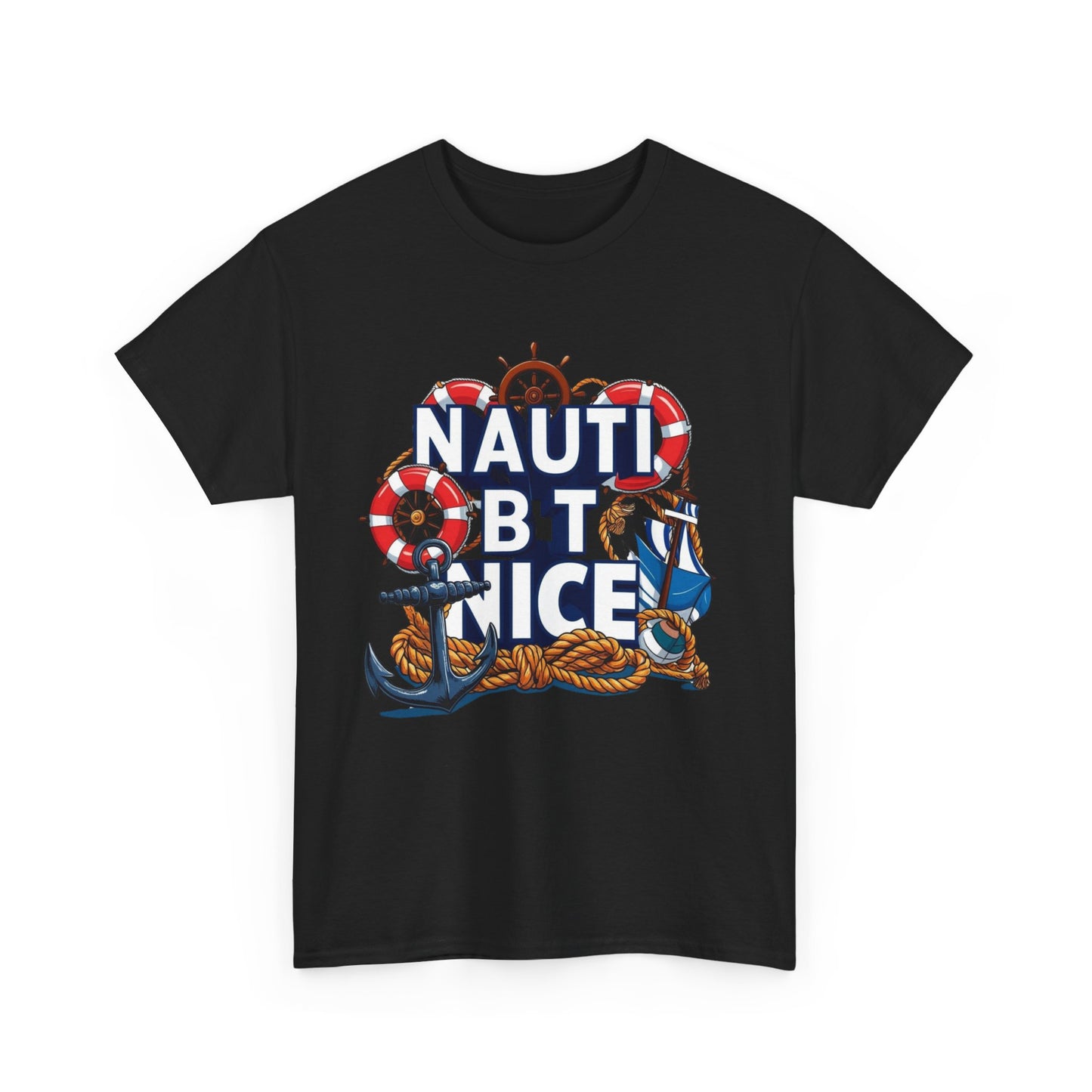 Nautical Unisex Tee - NAUTI BUT NICE Design