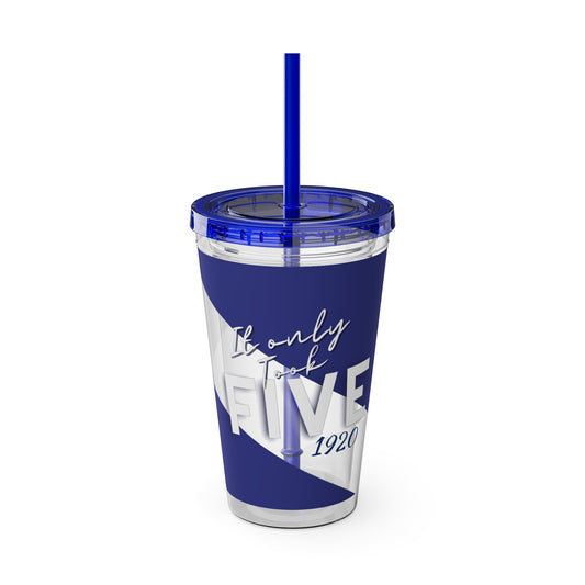 It Only Took Five Sunsplash Tumbler with Straw, 16oz